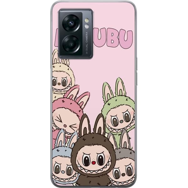 OnePlus Nord N300 Läpinäkyvä kuori Labubu Classics