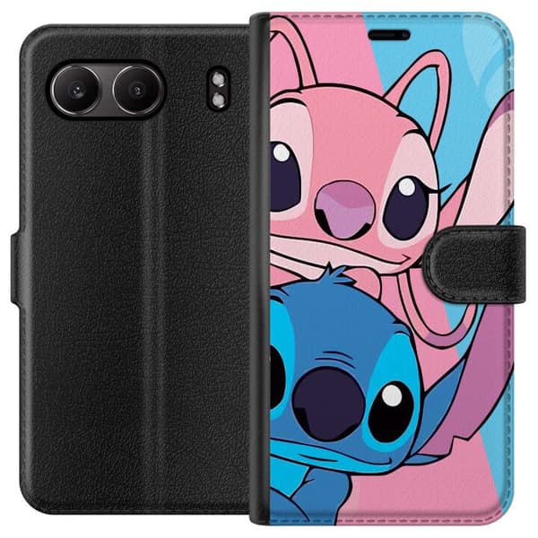 OnePlus Nord 4 Lommeboketui Stitch & Angel