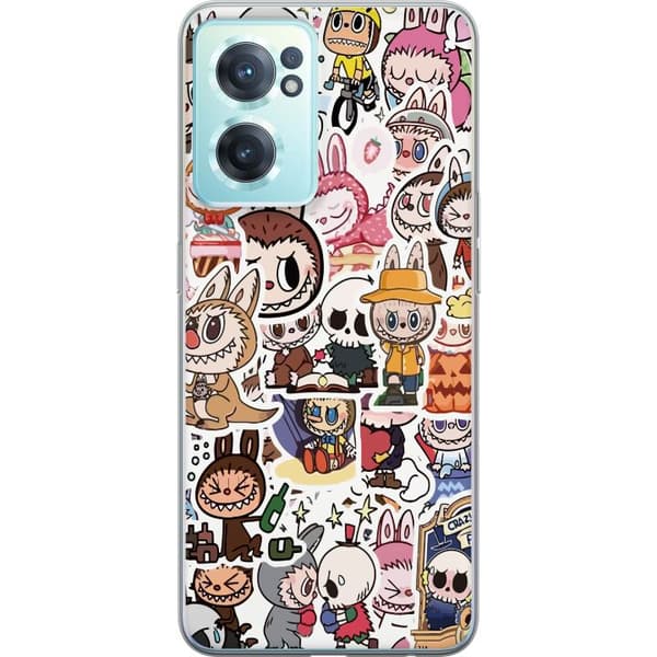 OnePlus Nord CE 2 5G Gennemsigtig cover Labubu All-Stars – POP MART Specialudgave