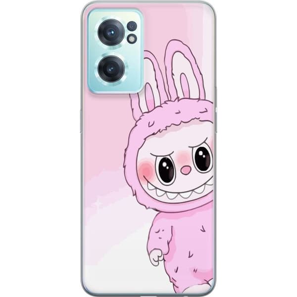 OnePlus Nord CE 2 5G Gennemsigtig cover Labubu Kanin-serien