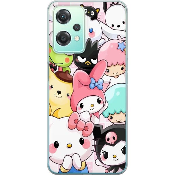 OnePlus Nord CE 2 Lite 5G Gjennomsiktig deksel Kawaii Sanrio Crew