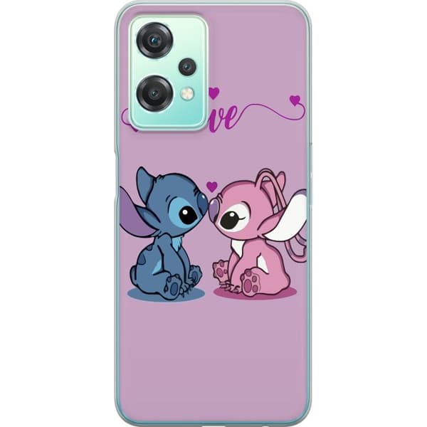 OnePlus Nord CE 2 Lite 5G Genomskinligt Skal Lilo & Stitch – Angel Edition