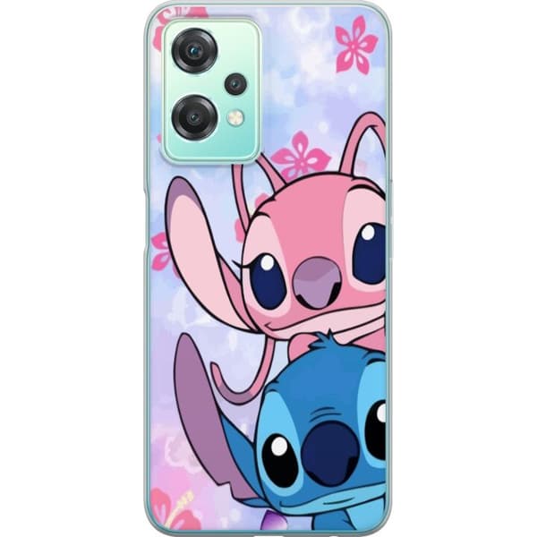 OnePlus Nord CE 2 Lite 5G Genomskinligt Skal Stitch & Angel