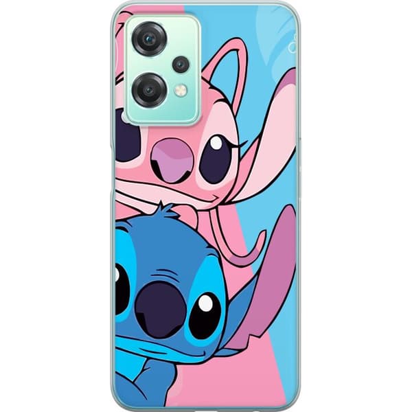 OnePlus Nord CE 2 Lite 5G Genomskinligt Skal Stitch & Angel