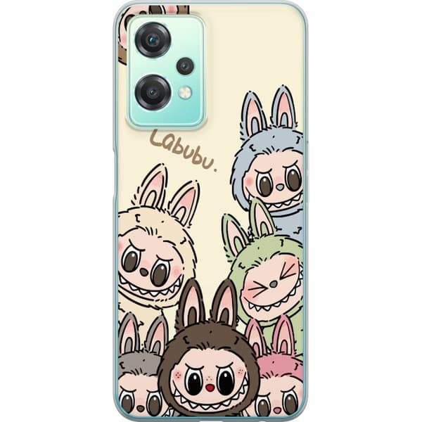 OnePlus Nord CE 2 Lite 5G Gjennomsiktig deksel Labubu Pastel Collection
