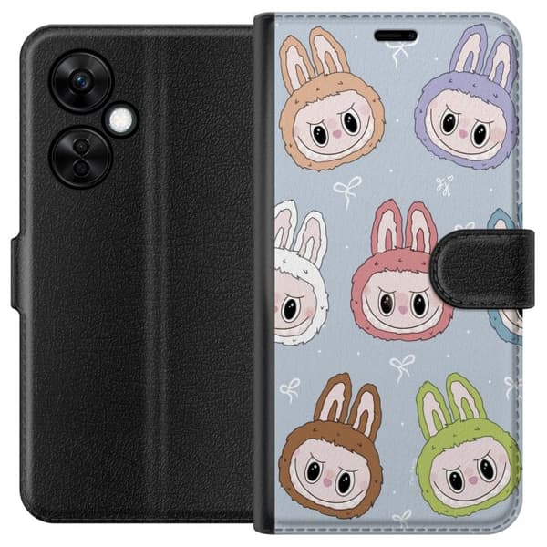 OnePlus Nord CE3 Plånboksfodral Pastel Labubu
