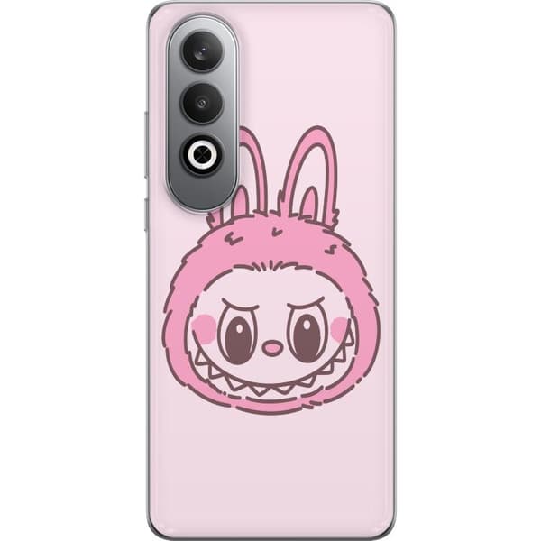 OnePlus Nord CE4 Läpinäkyvä kuori Labubu Eläinradan Bunny-versio