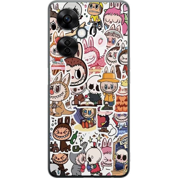 OnePlus Nord CE 3 Lite Läpinäkyvä kuori Labubu All-Stars – POP MART Erikoispainos