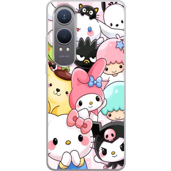 OnePlus Nord CE4 Lite Gennemsigtig cover Kawaii Sanrio Crew