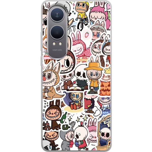 OnePlus Nord CE4 Lite Gennemsigtig cover Labubu All-Stars – POP MART Specialudgave