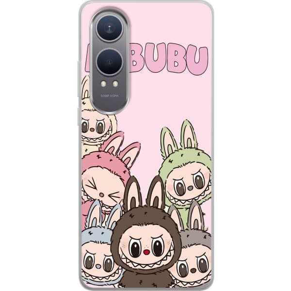 OnePlus Nord CE4 Lite Gjennomsiktig deksel Labubu Classics