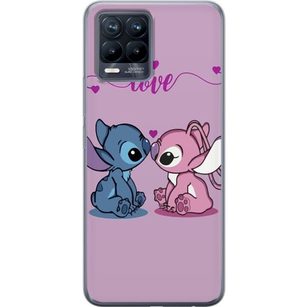 Realme 8 Gennemsigtig cover Lilo & Stitch – Angel Edition