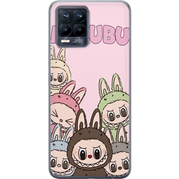 Realme 8 Gennemsigtig cover Labubu Classics