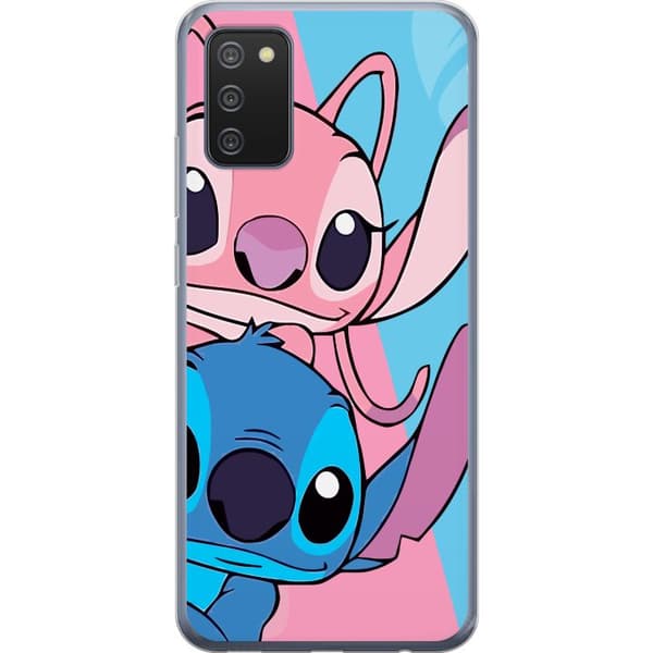 Samsung Galaxy A02s Gennemsigtig cover Stitch & Angel