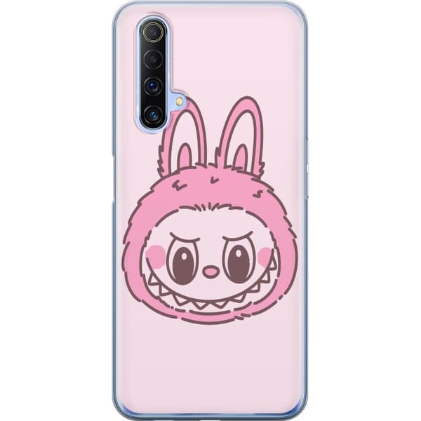 Realme X50 5G Gennemsigtig cover Labubu Dyrekreds Bunny Udgave