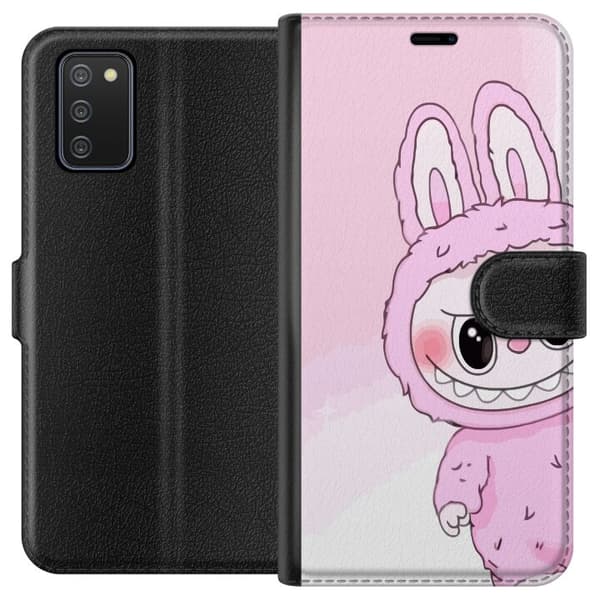 Samsung Galaxy A02s Tegnebogsetui Labubu Kanin-serien