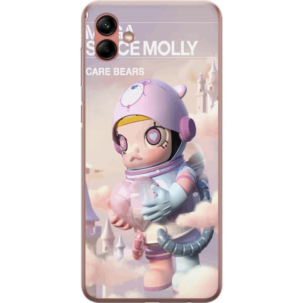 Samsung Galaxy A04 Genomskinligt Skal Mega Space Molly Care Bears Series - Share Bear Edition