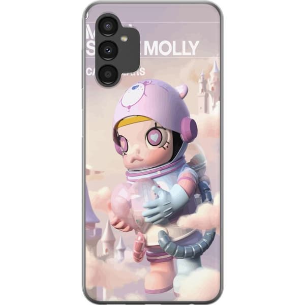Samsung Galaxy A04s Genomskinligt Skal Mega Space Molly Care Bears Series - Share Bear Edition