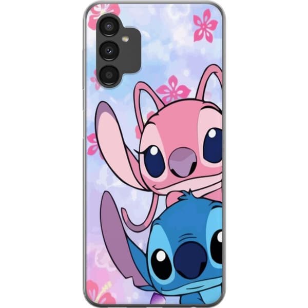 Samsung Galaxy A04s Läpinäkyvä kuori Stitch & Angel