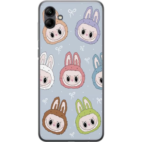 Samsung Galaxy A05 Gjennomsiktig deksel Pastel Labubu