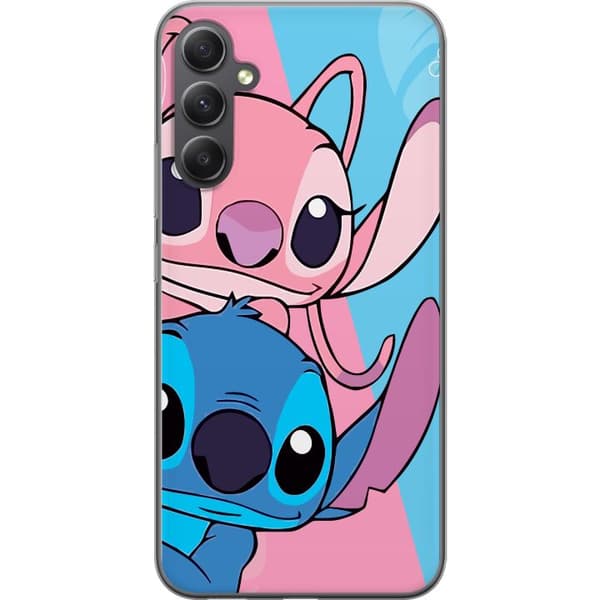 Samsung Galaxy A05s Gjennomsiktig deksel Stitch & Angel