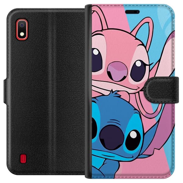 Samsung Galaxy A10 Lommeboketui Stitch & Angel