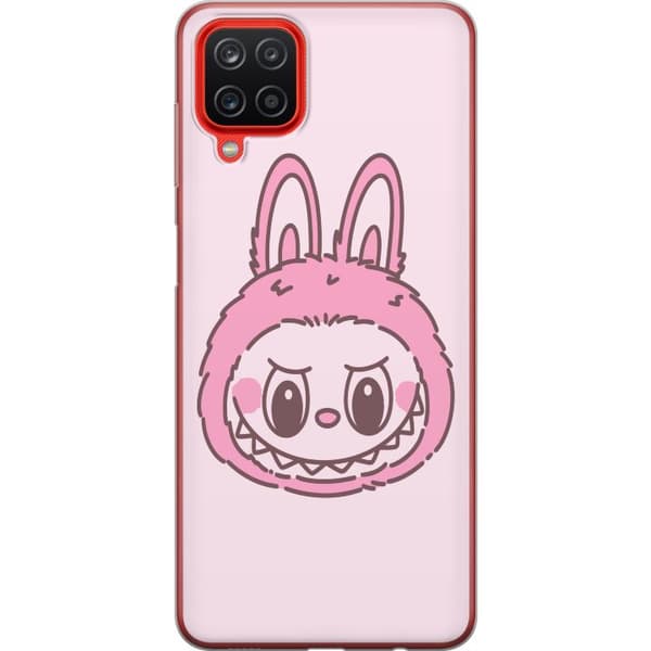 Samsung Galaxy A12 Läpinäkyvä kuori Labubu Eläinradan Bunny-versio