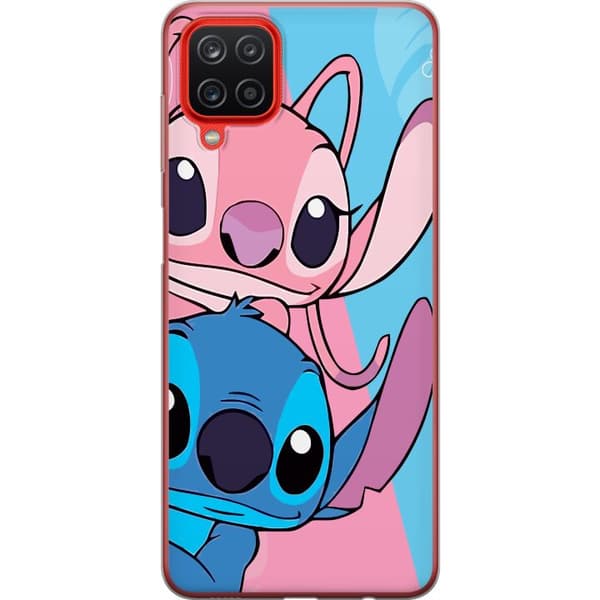 Samsung Galaxy A12 Gennemsigtig cover Stitch & Angel