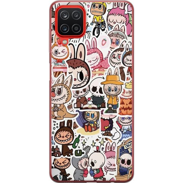 Samsung Galaxy A12 Gennemsigtig cover Labubu All-Stars – POP MART Specialudgave