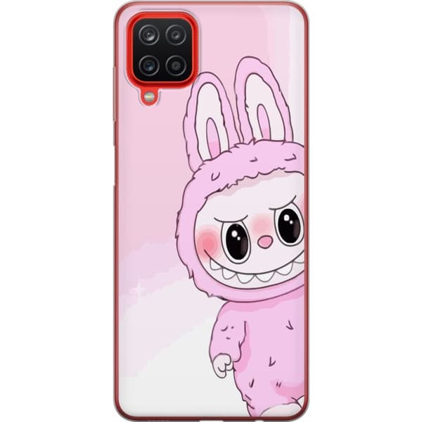 Samsung Galaxy A12 Gennemsigtig cover Labubu Kanin-serien