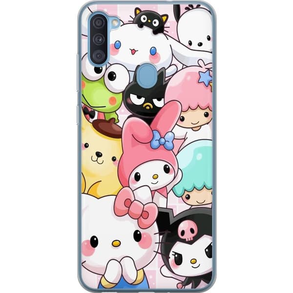 Samsung Galaxy A11 Gennemsigtig cover Kawaii Sanrio Crew