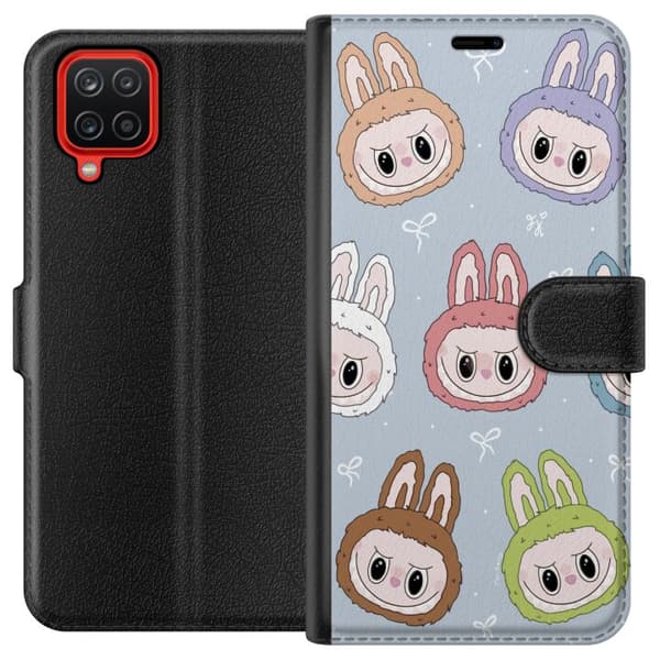 Samsung Galaxy A12 Lommeboketui Pastel Labubu