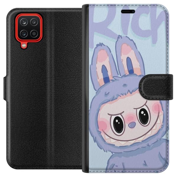 Samsung Galaxy A12 Plånboksfodral Blue Bunny Labubu