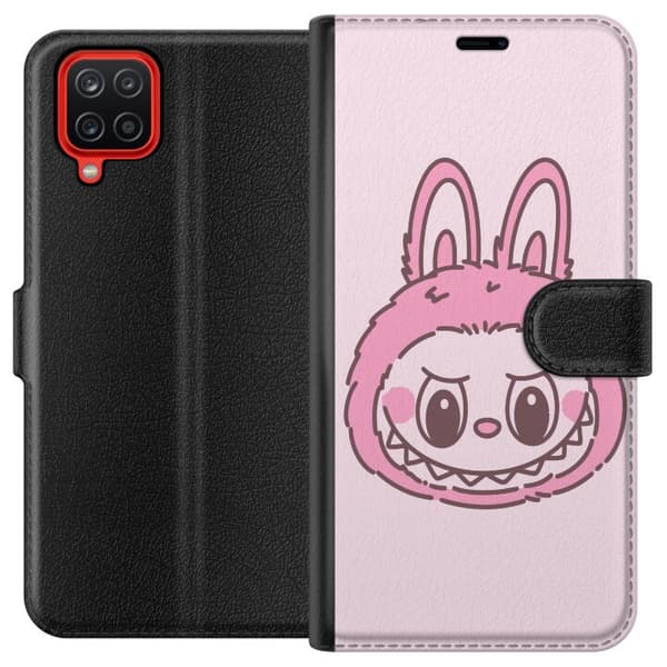 Samsung Galaxy A12 Tegnebogsetui Labubu Dyrekreds Bunny Udgave
