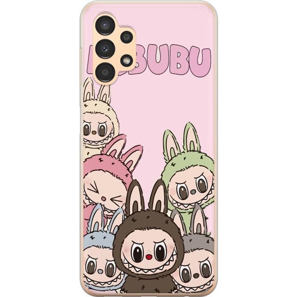Samsung Galaxy A13 Läpinäkyvä kuori Labubu Classics