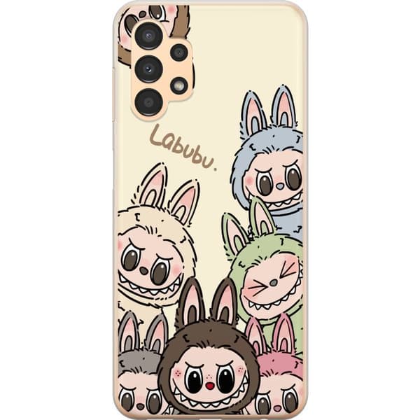 Samsung Galaxy A13 Läpinäkyvä kuori Labubu Pastel Collection