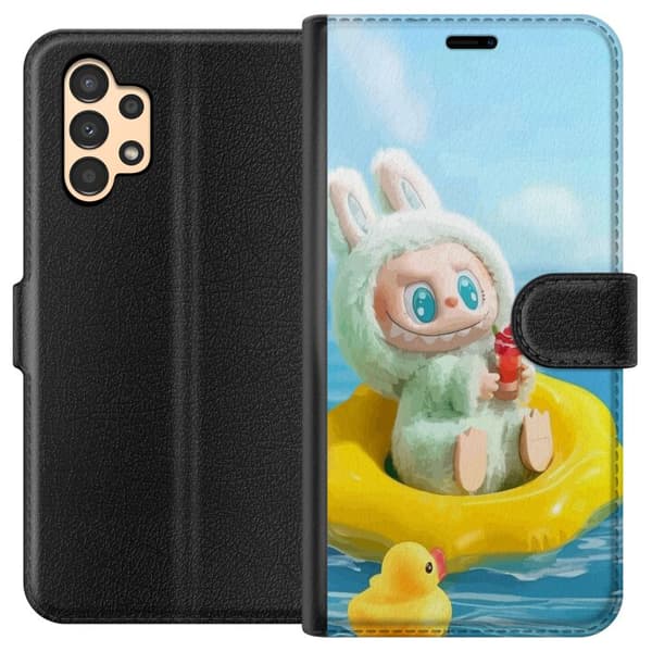 Samsung Galaxy A13 Lommeboketui Labubu Macaron-serien