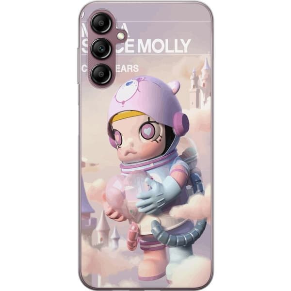 Samsung Galaxy A14 5G Gjennomsiktig deksel Mega Space Molly Care Bears Series - Share Bear Edition