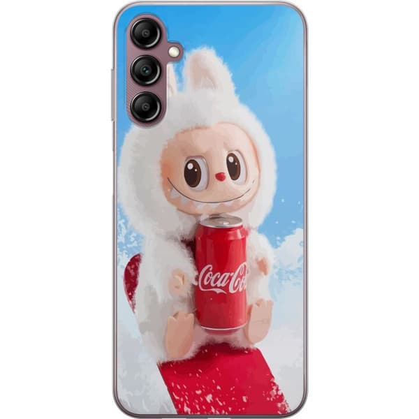 Samsung Galaxy A14 5G Läpinäkyvä kuori Labubu Summer Edition