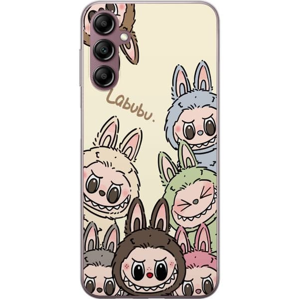 Samsung Galaxy A14 5G Läpinäkyvä kuori Labubu Pastel Collection