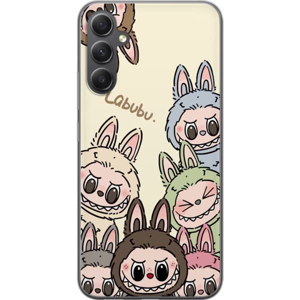 Samsung Galaxy A15 5G Gennemsigtig cover Labubu Pastel Collection
