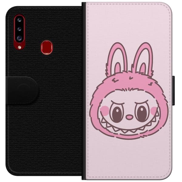 Samsung Galaxy A20s Plånboksfodral Labubu Zodiac Bunny Edition