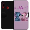 Miniatyrbillede 1 af 3: Samsung Galaxy A20s Tegnebogsetui Lilo & Stitch – Angel Edition