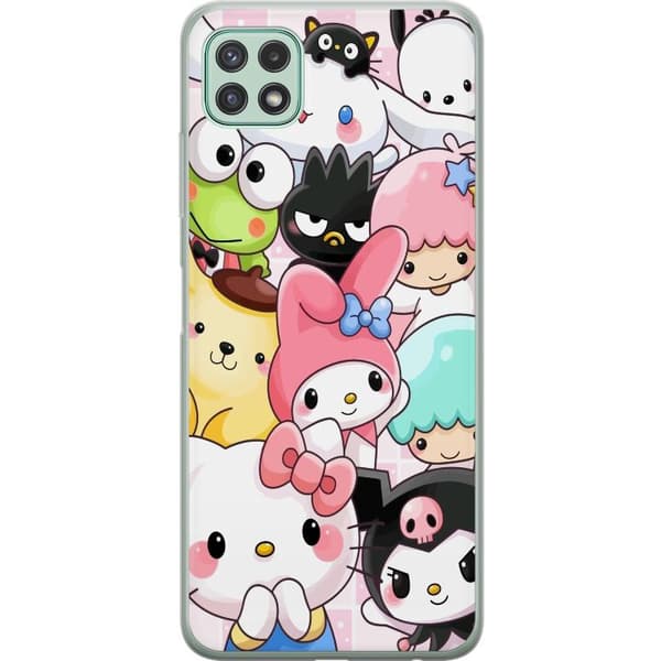 Samsung Galaxy A22 5G Gjennomsiktig deksel Kawaii Sanrio Crew