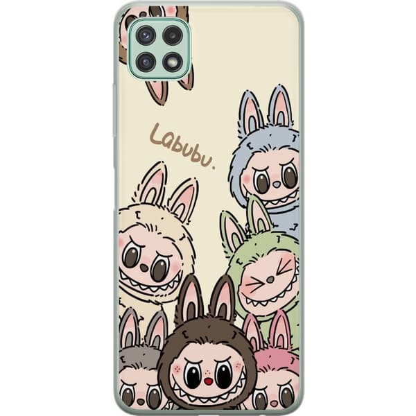 Samsung Galaxy A22 5G Gennemsigtig cover Labubu Pastel Collection
