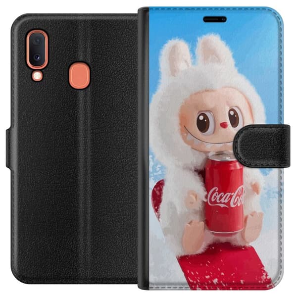 Samsung Galaxy A20e Plånboksfodral Labubu Summer Edition