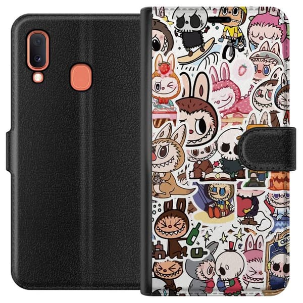 Samsung Galaxy A20e Plånboksfodral Labubu All-Stars – POP MART Special