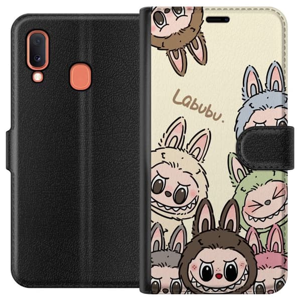 Samsung Galaxy A20e Plånboksfodral Labubu Pastel Collection