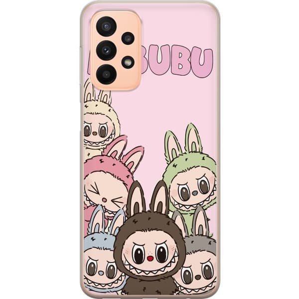 Samsung Galaxy A23 Gennemsigtig cover Labubu Classics
