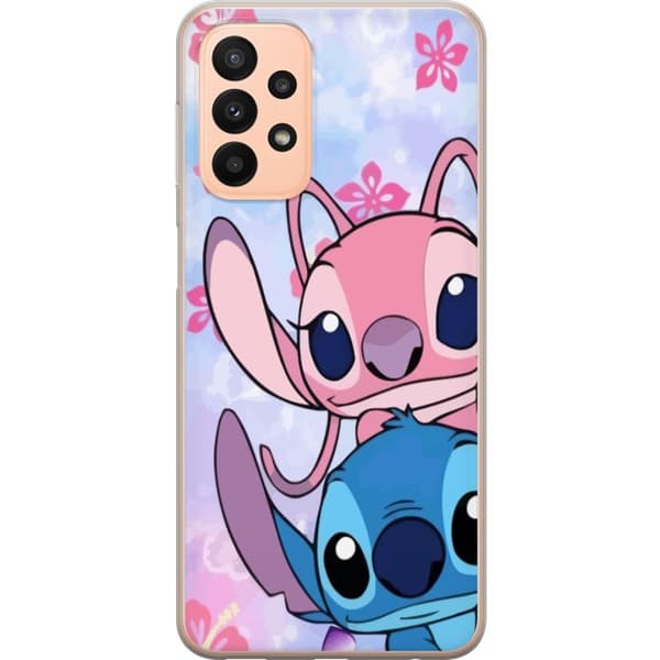 Samsung Galaxy A23 5G Gennemsigtig cover Stitch & Angel